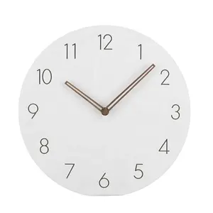 Simple Creative Home European Style Wall Clock Digital Living Room Silent Manufacturer Wall hanging Clock Quartz Wall Clocks