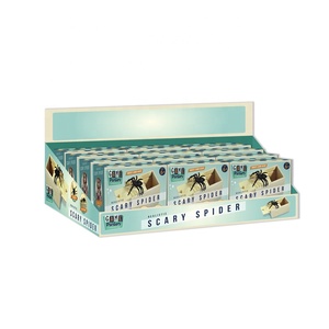 Vendita calda realistica divertente borsa a sorpresa scatole giocattolo in legno scherzo ragno scorpione Mouse millepiedi spaventoso scatola caso scherzo per i bambini - Product Image 6