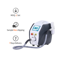 2022 Portable Q-switch Nd Yag Laser Déplacement De Tatouage De Tatouage Remover Machine