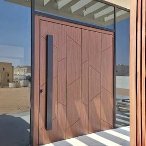 Porta d'Ingresso in Alluminio ad Alta <span class=keywords><strong>Sicurezza</strong></span> con Serratura Europea <span class=keywords><strong>CISA</strong></span>, Telaio Anti-Effrazione e Chiusura Multipunto - Product Image 4