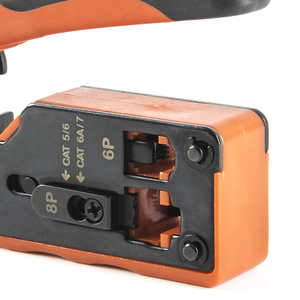 Multi-functional Manual Electrical Electrician <strong>Tools</strong> <strong>Cable</strong> Stripper Wire Cutter Crimper 2 Holes <strong>Cable</strong> test <strong>Network</strong> Spring <strong>Crimping</strong> Stripping <strong>Tool</strong> - Product Image 3