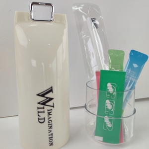 Dùng một lần khách sạn tiện nghi nha khoa Kit khách sạn bàn chải đánh răng với kem đánh răng - Product Image 5