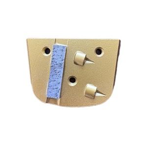 Tampon de meulage de sol pour grattoir à revêtement époxy Lavina avec 2*1/4 PCD Segment Diamond Tools Chaussures de meulage - Product Image 2