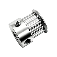 Poulie de distribution haute précision 2GT GT2 16 20 dents en aluminium sur mesure, alésage personnalisé, largeur de courroie pour imprimante 3D FDM