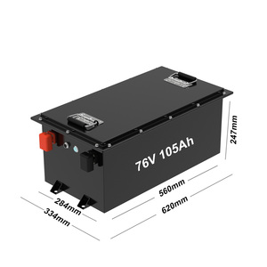 Batteries Li-ion 72V 105Ah 24S1P 1C avec surveillance en temps réel et BMS intelligent BT pour chariots de luxe de station balnéaire, haute vitesse/visite touristique LFP4 - Product Image 3