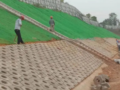 Các sản phẩm đào đắp khác Thảm địa kỹ thuật treo thảm thực vật ba chiều bảo vệ dốc lưới - Product Image 5