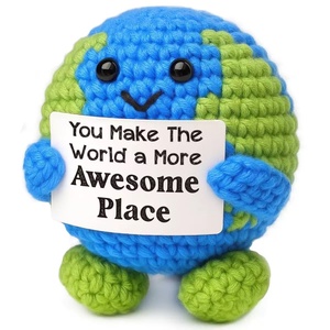 Muñeca de Ganchillo Hecha a Mano con Forma de Globo, Regalo de Masaje de Apoyo Emocional para el Día de la Madre, Cumpleaños y Festividades - Product Image 4