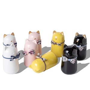 Urna de Cerâmica em Forma de Gato, Hermética e à Prova de Umidade, Recipiente para Cinzas de Animais de Estimação, Jarro Memorial para Gatos e Cães - Product Image 4