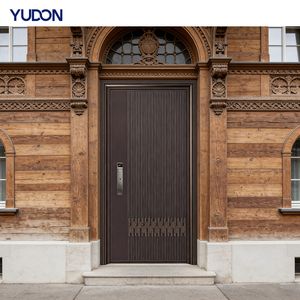 <span class=keywords><strong>Porte</strong></span> <span class=keywords><strong>d</strong></span>'<span class=keywords><strong>entrée</strong></span> extérieure en aluminium ignifugée YUDON DOOR, <span class=keywords><strong>porte</strong></span> de sécurité moderne pour hôtel, <span class=keywords><strong>porte</strong></span> de sécurité avec résistance au feu - Product Image 4