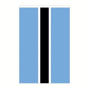 Banderines de Botsuana de 5.5x8 Pulgadas al por Mayor para Decoración Interior y Exterior (20 Piezas/Juego) - Product Image 2