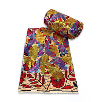 Tissus Imprimés en Coton Pur Ciré Sergé Crêpe Écologiques en Gros Batik Peigné Techniques de Tissage pour Sacs d'Artisanat d'Extérieur pour Garçons