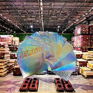 แผ่นฟิล์มโฮโลแกรมใสกันน้ำแบบมีกาวในตัวสำหรับงานประดิษฐ์และสติกเกอร์ติดเทียน - Product Image 3