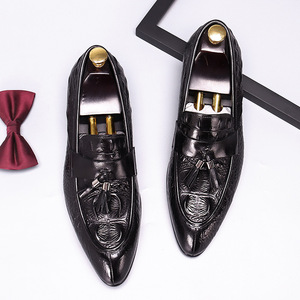 รองเท้าหนังผู้ชายดีไซน์เนอร์ปี 2025 สำหรับใส่ทำงานในออฟฟิศ ใส่เที่ยวกลางแจ้ง และใส่ลำลอง  กันลื่น - Product Image 3