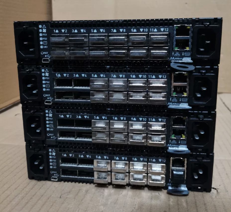 For Mellanox SX6012 12-Port FDR Non-Blocking InfiniBand Switch
