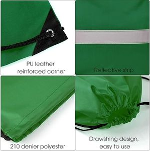 Sac à dos à cordon en nylon personnalisé, prix d'usine, imperméable, yoga, sport, cadeau, sac de sublimation, sacs à cordon personnalisés avec fermeture éclair - Product Image 3