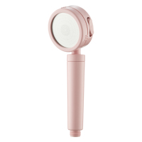 Vente chaude ABS pluie haute pression Portable pommeau de douche Style Simple Design coloré avec robinet de salle de bain bec inverseur