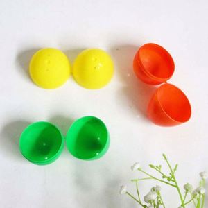 Hot Sale 4*6Cm Easter <b>Egg</b> Toy Set Kids-Fillable Paintable Plastic <b>Eggs</b> for Party Decorations - Product Image 3