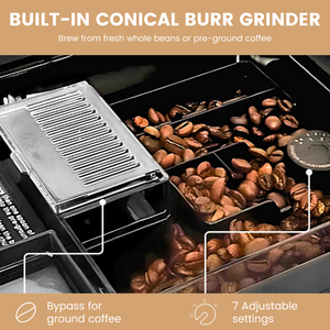 Máquina de Café Automática Bean-to-Cup para Cafetería, Máquina de Café Espresso y Cappuccino - Product Image 2