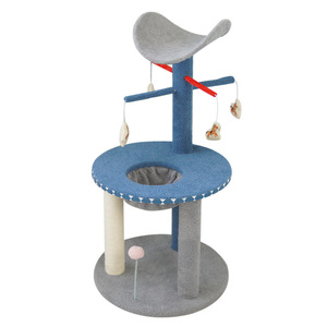 Jia Ni <b>Cat</b> Circus Series <b>Cat</b> Tree With <b>Scratching</b> <b>Post</b> And Toy <b>For</b> Indoor <b>Cats</b> - Product Image 5