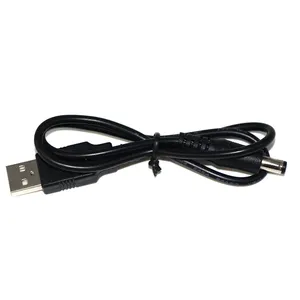 Universal USB to DC Power Plug Cable 5521mm Adapter 5V Charging Wire For PC Model Monitor Tablet