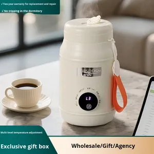 Bouilloire électrique portable en acier inoxydable 304 de 550 ml pour faire bouillir l'eau, <span class=keywords><strong>chauffe</strong></span>-eau, tasse à thé intelligente, thermos avec contrôle de la température - Product Image 4