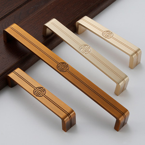 96mm-192mm antika ışık lüks çinko alaşım kolu ile Modern mobilya dolap kapağı & dolap kulpu için çekmece kolları - Product Image 3