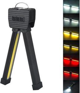 Gym Lamp for Posing 180 Degree Folding Magnetic Work <b>Light</b> 7th Gear Dimming USB <b>Rechargeable</b> Power Bank - Product Image 1