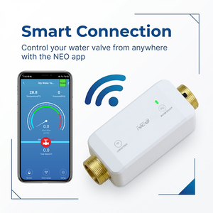 Système <span class=keywords><strong>de</strong></span> contrôle <span class=keywords><strong>de</strong></span> vanne d'eau intelligent WiFi pour la maison, commande par application mobile, minuterie, commande vocale (<span class=keywords><strong>Echo</strong></span>/Assistant Google) - Product Image 2