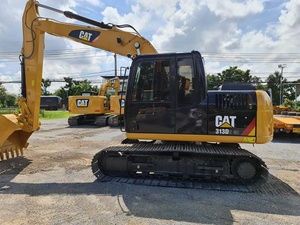 รถขุดตีนตะขาบ CAT 313D สีเหลืองมือสอง พร้อมบุ้งกี๋ขุด - Product Image 5