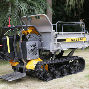 Mini Crawler <b>Dumper</b> Trucks Rubber <b>Track</b> 0.5tons/0.8tons/1.0tons Transporter - Product Image 6