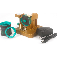 Affûteur électrique Portable Mini ponceuse Salon de coiffure ciseaux de coiffeur meulage polissage ciseaux à cheveux Machine d'affûtage