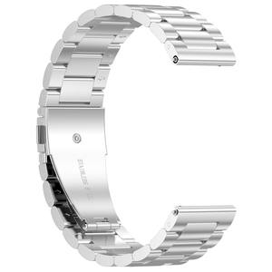 <span class=keywords><strong>Bracelet</strong></span> intelligent en métal 20mm 22mm <span class=keywords><strong>bracelet</strong></span> de montre en acier inoxydable pour Huami Amazfit Bip5 Huawei Watch4 <span class=keywords><strong>Pro</strong></span>/<span class=keywords><strong>GT3</strong></span> - Product Image 1