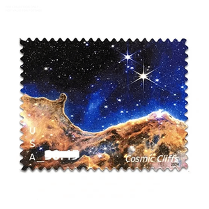 2024 Cosmic Cliffs Libros de Sellos Postales, Álbum de Sellos Postales Us Forever, Sellos Postales de Varios Países, Stock Local - Product Image 1