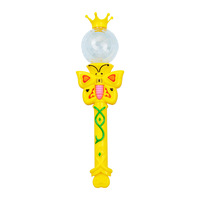 Baguette magique lumineuse pour fille, baguette féerique à LED, accessoires de cosplay pour fille, cadeaux pour enfants