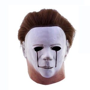 Casque COS de masque de fête d'halloween au clair de lune fantôme blanc pour cosplay et costumes - Product Image 6