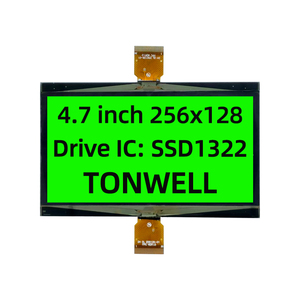 Pantalla OLED <span class=keywords><strong>de</strong></span> 4.7 Pulgadas, Resolución 256x128, Circuito Integrado SSD1322, Interfaz Paralela/SPI/I2C, Color Verde, 3.3V, Pantalla OLED Delgada - Product Image 4
