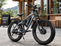 Vélo de montagne électrique 2000W, batterie au lithium 48V 21Ah, cadre en alliage d'aluminium, vélo électrique tout-terrain pour adultes, vente en gros