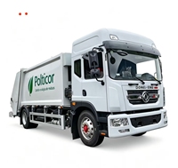Camion compacteur de déchets électrique Dongfeng New Energy : un véhicule de compactage de déchets à chargement arrière de grande capacité