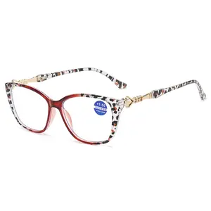 2024 New Reading Glasses Women Anti-Blue Light Reader Glasses for Women Computer Stylish Reading Glasses Strength +1.0 To +4.0