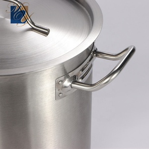 Ollas Grandes de Acero Inoxidable <span class=keywords><strong>para</strong></span> Cocina Comercial, Ollas Soperas, Ollas <span class=keywords><strong>para</strong></span> Caldo - Product Image 3