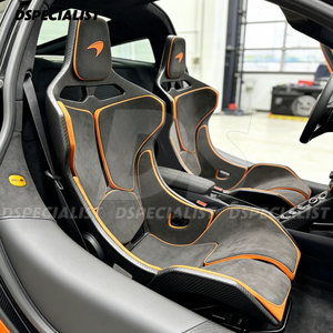 เบาะนั่งรถแข่งสไตล์ McLaren Senna ทำจากคาร์บอนไฟเบอร์แบบแห้ง สำหรับ McLaren 720S 570S 650S - Product Image 2