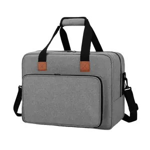 Durable padding travel carrying case sewing machine tote bag sewing machine cover