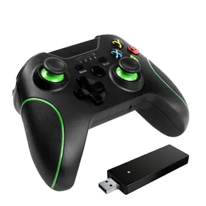 Toptan veri kurbağa kablosuz oyun kolu-Veri kurbağa 2.4G kablosuz oyun denetleyicisi Joystick Xbox One denetleyicisi için PS3 için Android/telefonu Gamepad winPC 7/8/10