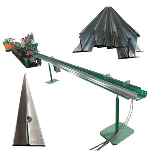 מכונת עיצוב מתכת מסוג רולר פורמינג מדויקת בהתאמה אישית של RELIANCE עבור ייצור פלטות רשת T לדלתות תריס - Product Image 6