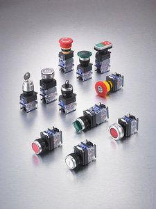 สวิตช์ปุ่มกดแบบลูกบิด SHSNAO LA38/39-20X3 คุณภาพสูง ราคาประหยัด ผลิตจากพลาสติก ABS 10A 1NO/2NO ดีไซน์ 3 หลัก - Product Image 3