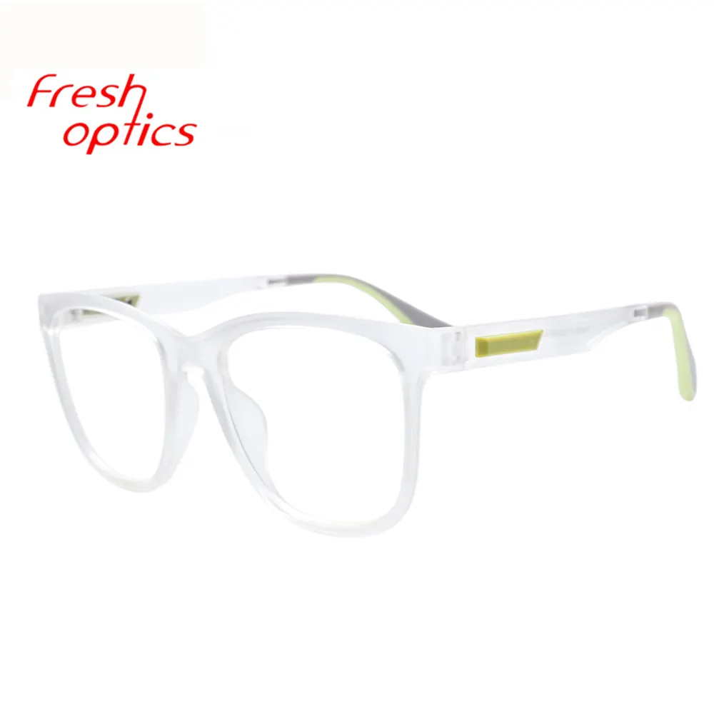 Optical FrameTr90 Thick Square Unisex Eye Frame Spectacles Glasses Branded Eye Glass Frames For Men Eyeglasses