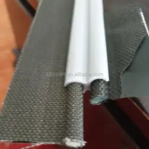 Toldo keder rail tira 7mm, aba dupla/única para barracas, acampamento, vela