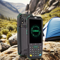PDA portable robuste Android 13 de 4 pouces, IP68, 16 Go, gestion des stocks, 4/64 Go, logistique d'entrepôt, code-barres mobile