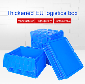 Caixas de armazenamento de caixas de plástico empilháveis por atacado de fábrica - Product Image 5