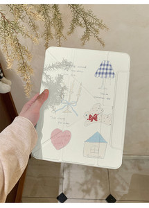 Étui de protection pour <span class=keywords><strong>tablette</strong></span> <span class=keywords><strong>Apple</strong></span> iPad, design mignon et pratique, séparation magnétique, compatible avec les modèles Air, Pro 13 pouces et Mini 10e génération - Product Image 6